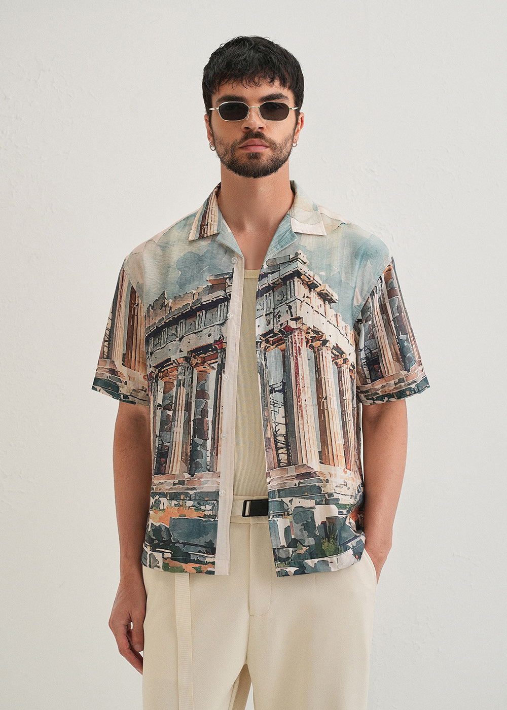 Men's Premium All-Over Printed Cotton Casual Shirt | Full Sleeve Regular Fit | S-2XL