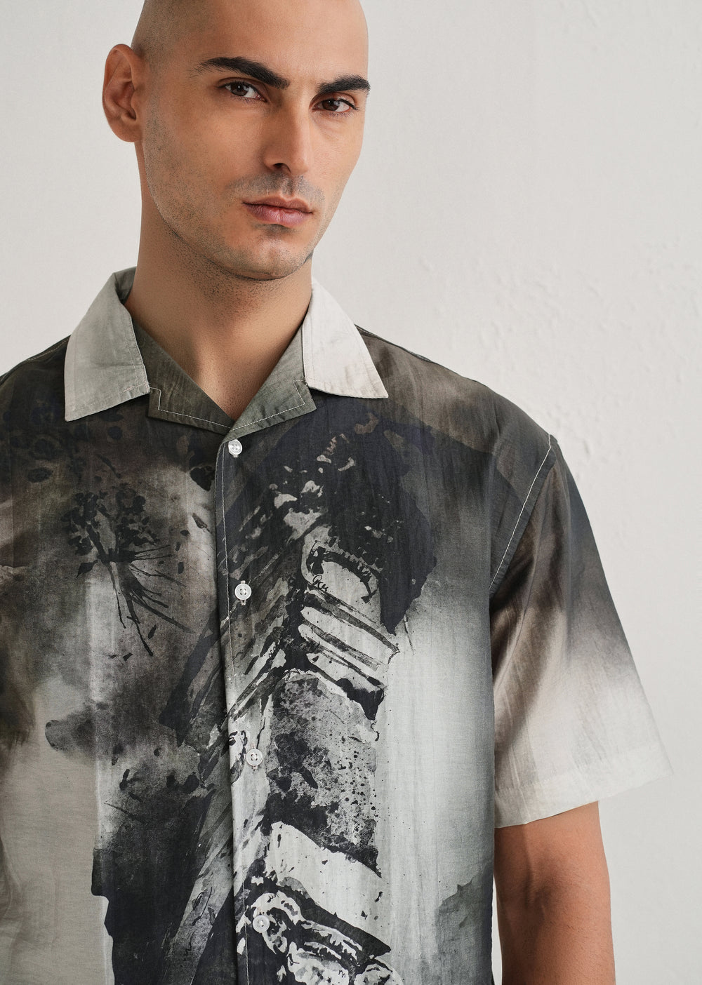 Men's Premium Black & Grey Check Cotton Casual Shirt | Full Sleeve Regular Fit | S-2XL