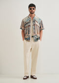Men's Premium All-Over Printed Cotton Casual Shirt | Full Sleeve Regular Fit | S-2XL
