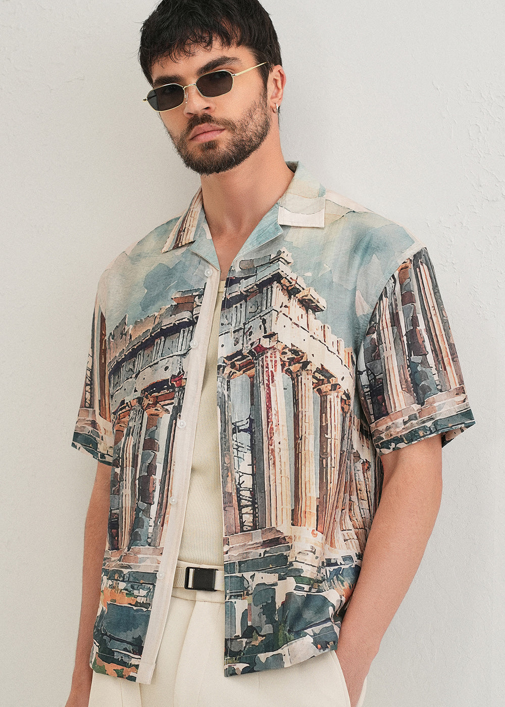 Men's Premium All-Over Printed Cotton Casual Shirt | Full Sleeve Regular Fit | S-2XL